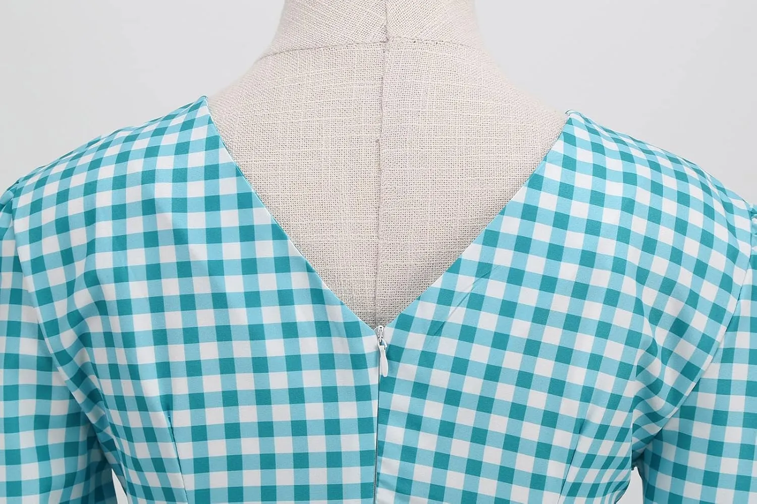 Vintage Dress for Women Semi-Formal 1950s Polka Dots V-Neck Swing A-Line Rockabilly Midi Dresses Garden Party Dresses