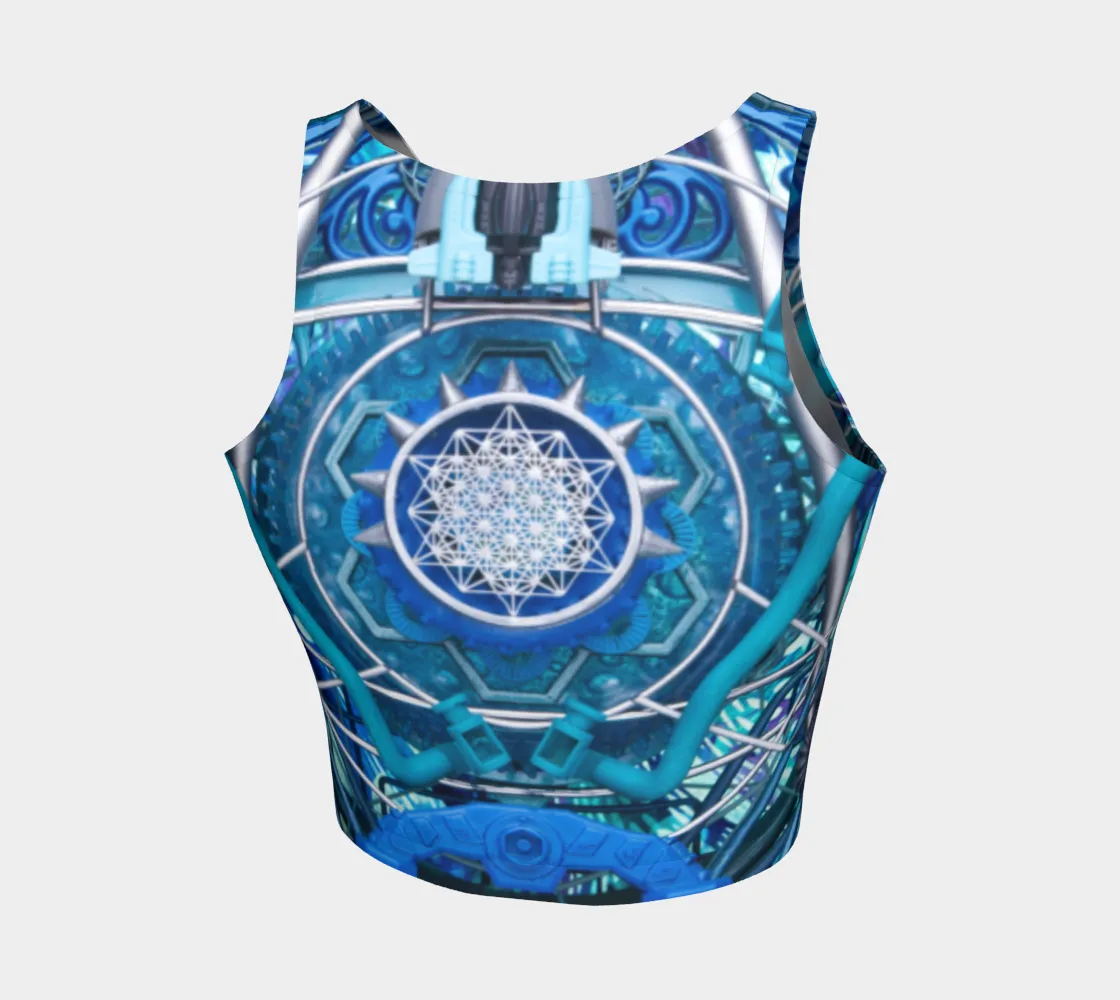 Water Dragon Crop Top | light Wizard