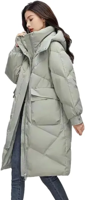 Woman Winter Parkas Casual Women's Hoodies Thick Oversize Long Padded Coat Down Cotton Coats