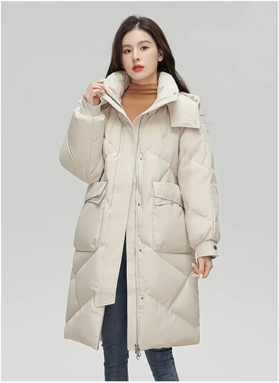 Woman Winter Parkas Casual Women's Hoodies Thick Oversize Long Padded Coat Down Cotton Coats