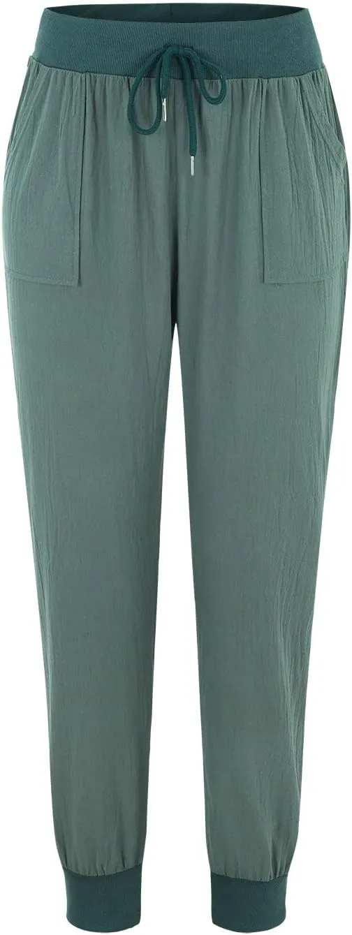 Women Cotton Linen Summer Boho Palazzo Pants High Waist Bootcut Slim Fit Palazzo Pants Trendy