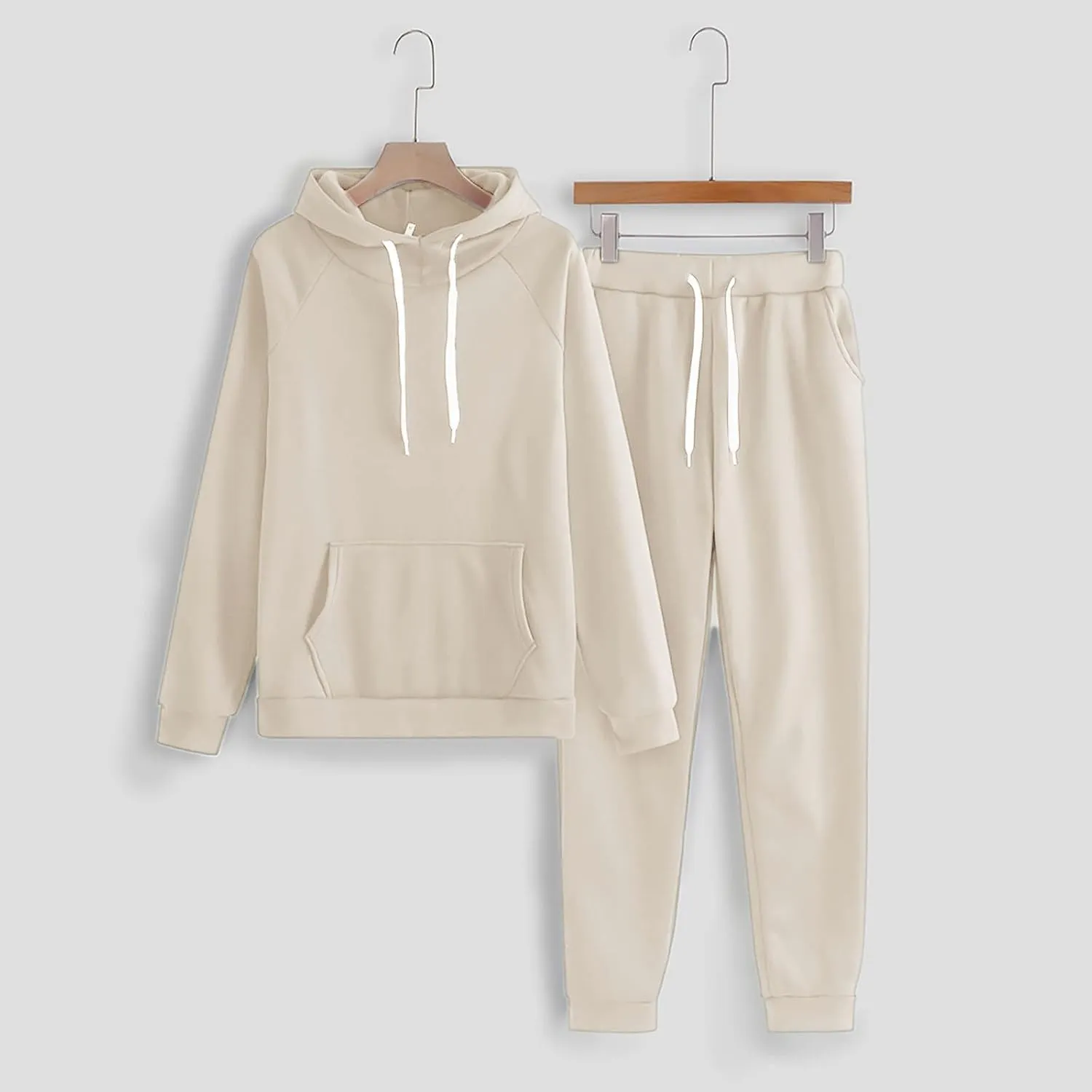 Womens 2 Piece Outfits Long Sleeve Crewneck Graphic Tracksuit Sweatshirt Baggy Fall Fashion Sweatpants Sets