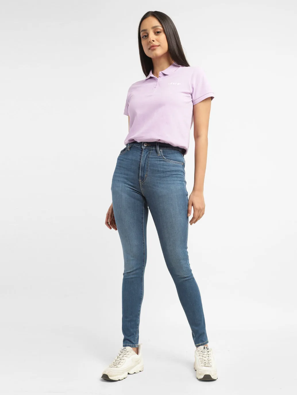 Women's High Rise Skinny Fit Jeans