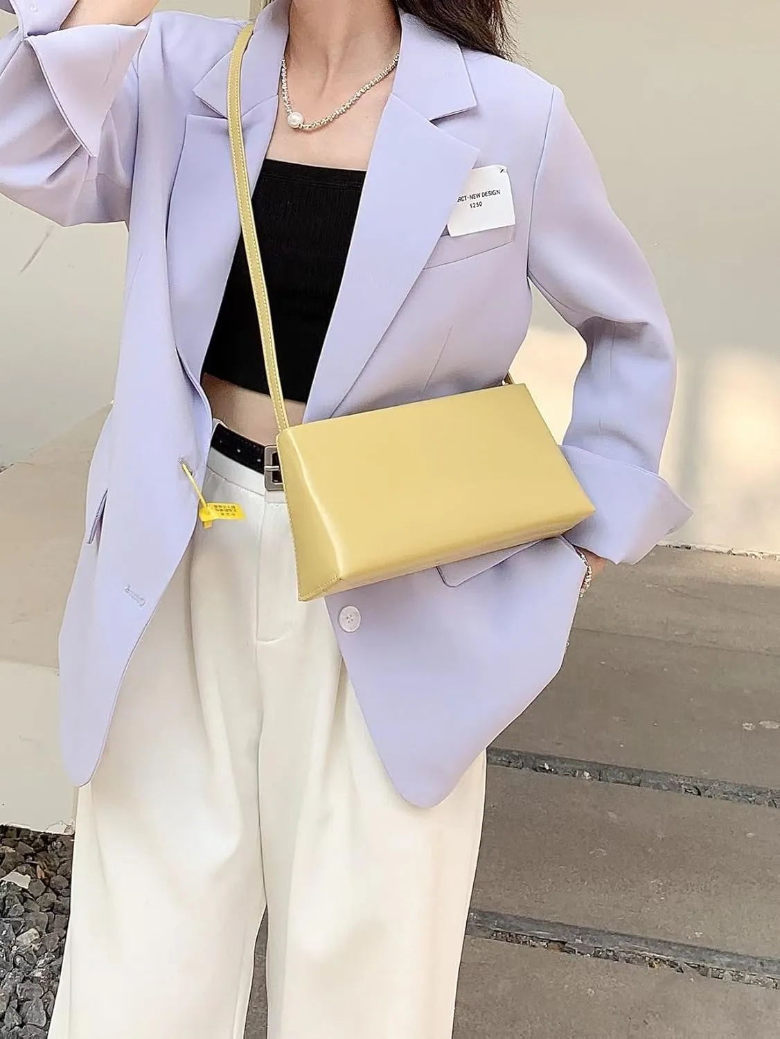 Women's Leather Small Retro Shoulder Crossbody Armpit Bag Handbag Clutch Hobo Pillow Bag Versatile Chic Stylish Casual
