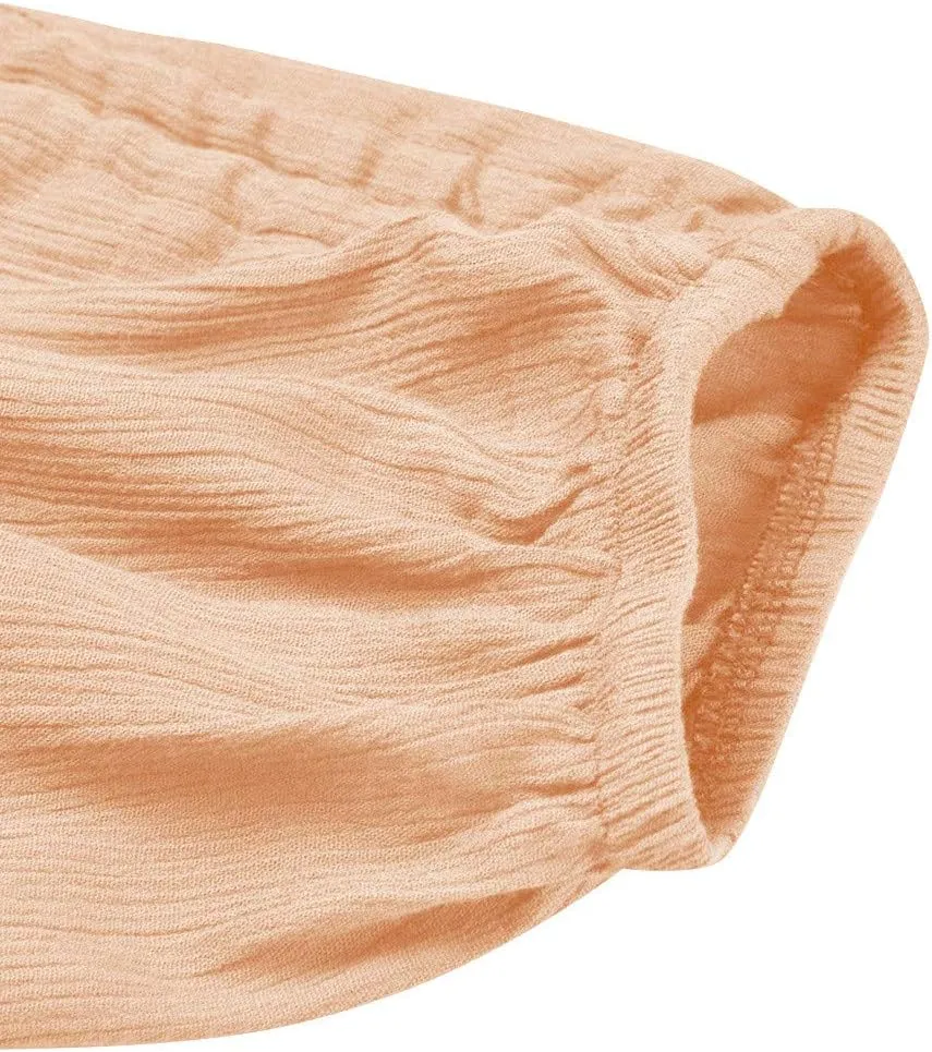 Womens Linen Summer Y2K Streetwear Palazzo Lounge Pants Low Waist Stretchy Plus Size Pants Beach