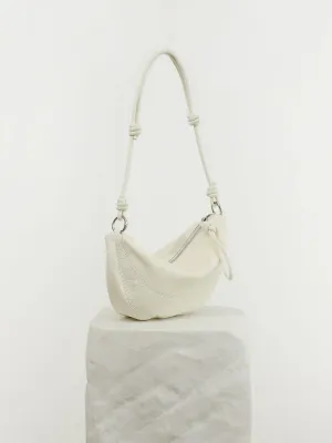 Women's Oil Wax Cowhide Knot Shoulder Crossbody Underarm Bag Handbag Hobo Vintage Clutch Versatile Chic Stylish Casual