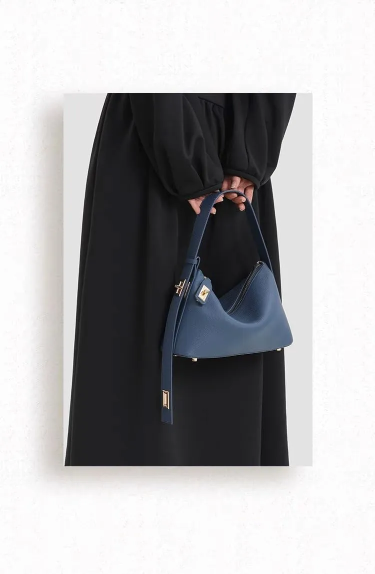 Women's Togo Cowhide Handbag Shoulder Bag Underarm Leather Pillow Bag Zipper Chic Stylish Versatile Elegant Luxury