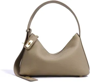 Women's Togo Cowhide Handbag Shoulder Bag Underarm Leather Pillow Bag Zipper Chic Stylish Versatile Elegant Luxury