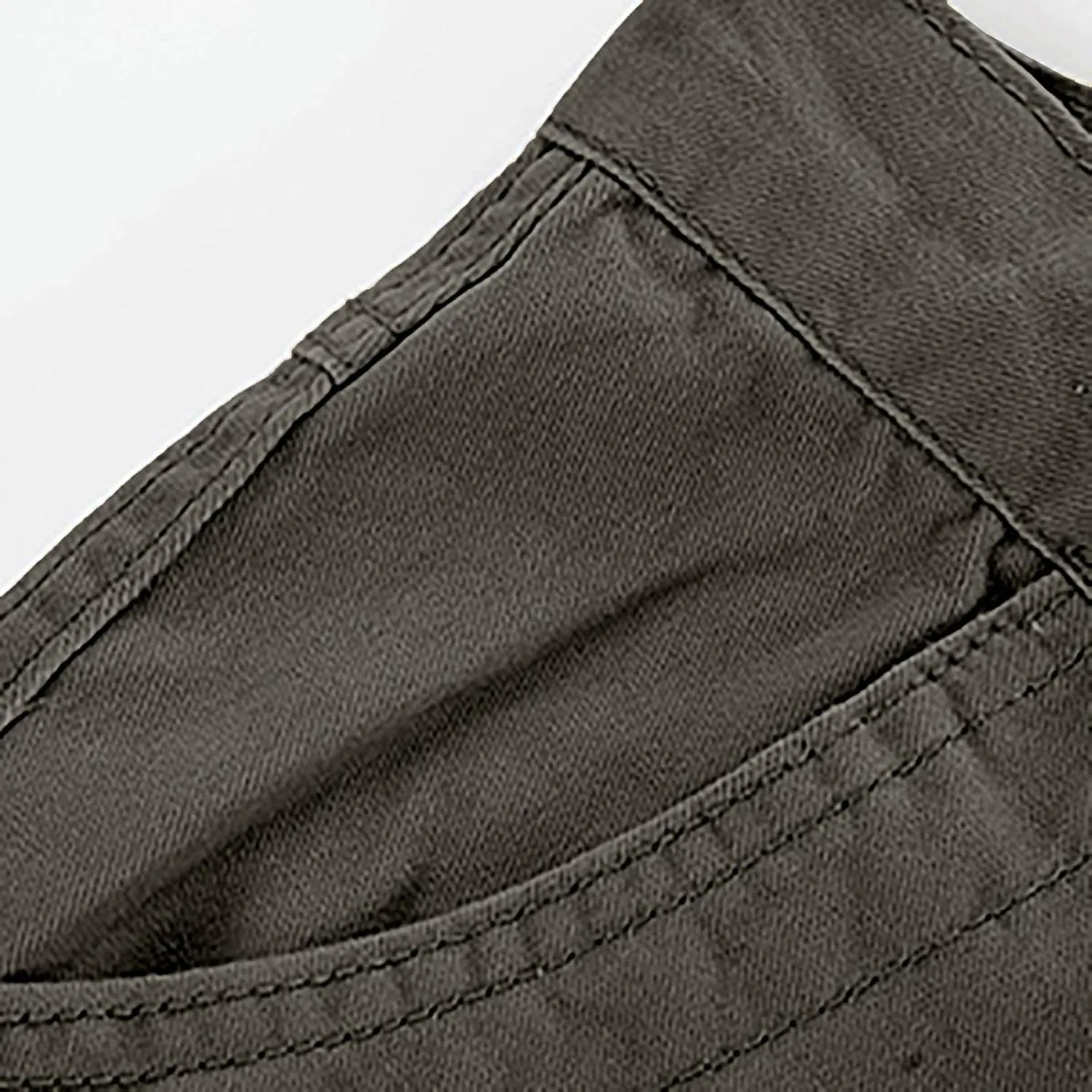 Work Pants for Men Big and Tall Casual Fleece Loose Open Bottom Athletic Pants Straight Leg Outdoor Hiking Pants