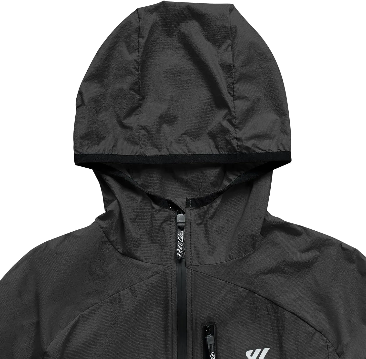 Wulibike Mens Windbreaker Jackets Lightweight men's cycling jacket with Hood Unisex Packable Golf Running Wind Breaker Jacket