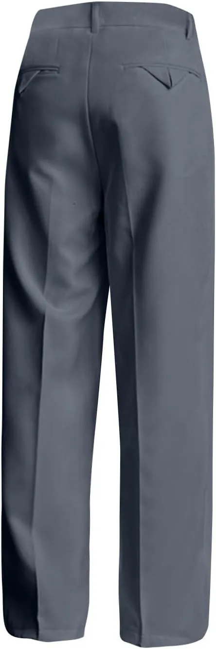 Ymosrh Men's Pants Business Casual Pants Loose Solid Color Pleated Dress Pants Trousers Mens, 32-38