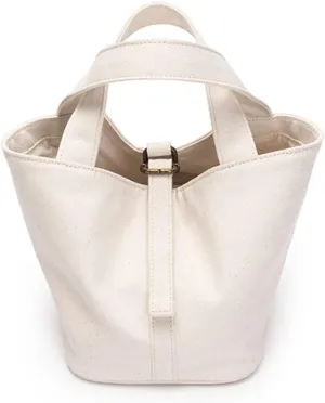 YONBEN Tote Bucket Bag -Simple and Comfortable Handbag with Belt Opening Design Lightweight and Versatile Bucket Bag